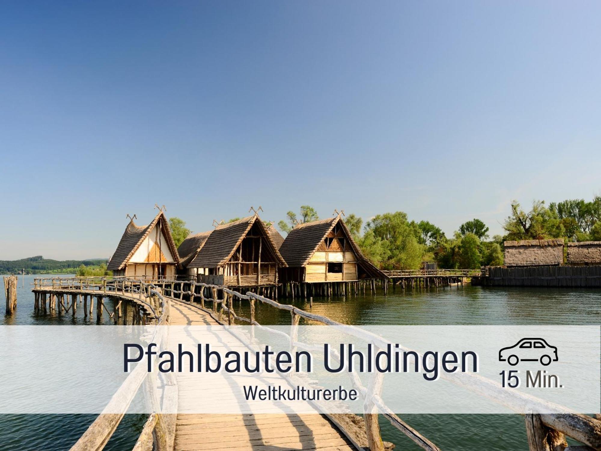 Sonnenterrasse - 3 Schlafzimmer, Whirlpool & Alpenblick - Perfekt Fuer Romantik Oder Familienurlaub Mit Kind , Hund Willkommen By Ferienwohnenamsee - Uberlingen Exterior foto