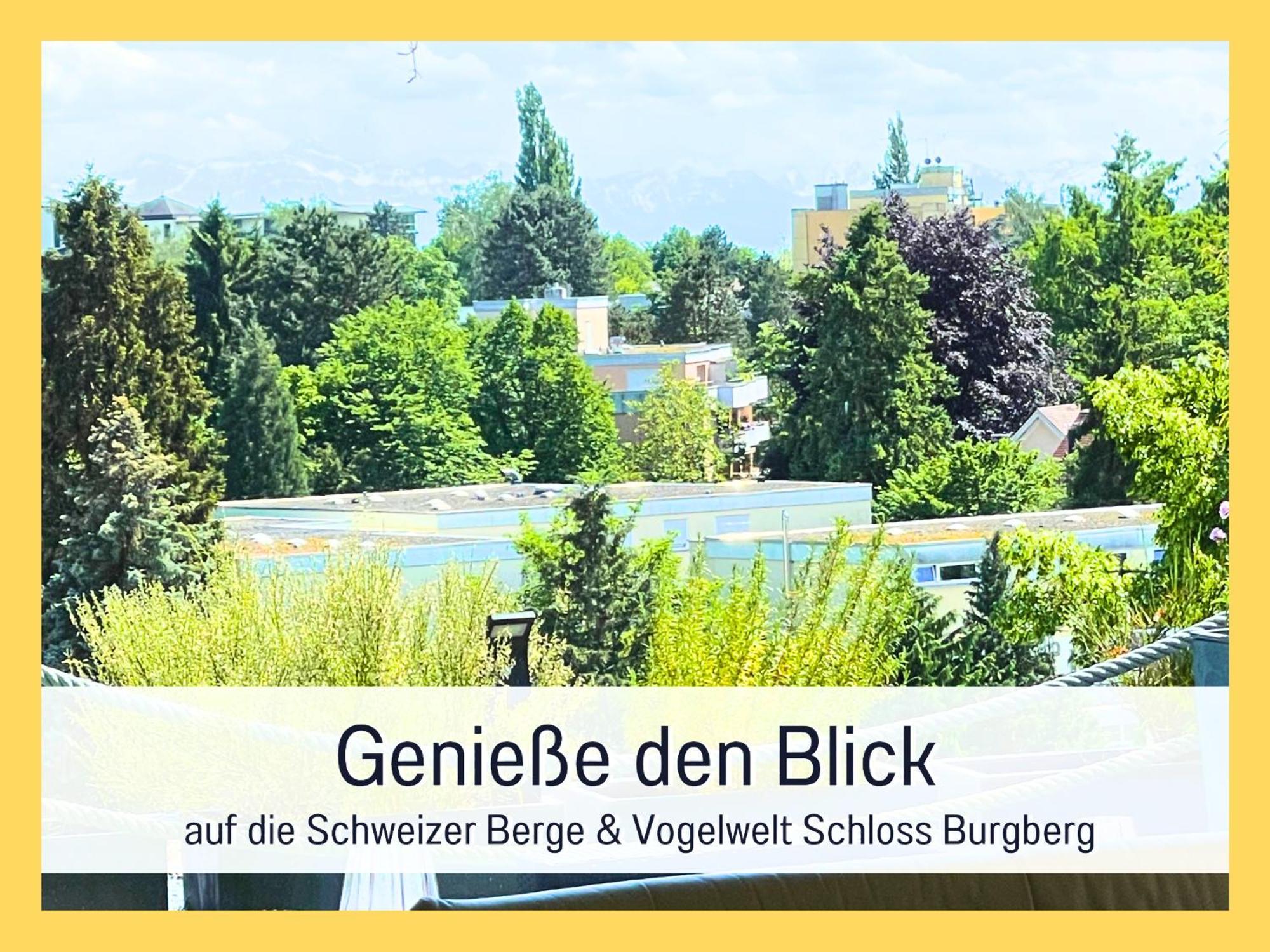 Sonnenterrasse - 3 Schlafzimmer, Whirlpool & Alpenblick - Perfekt Fuer Romantik Oder Familienurlaub Mit Kind , Hund Willkommen By Ferienwohnenamsee - Uberlingen Exterior foto